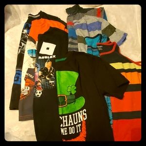 Boys shirts size 10-12
